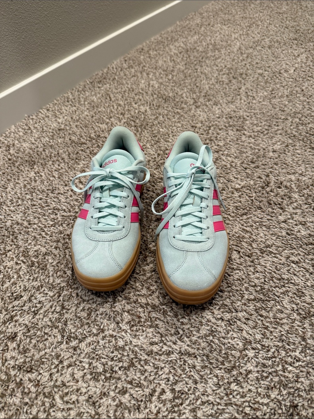 adidas VL court platform shoes